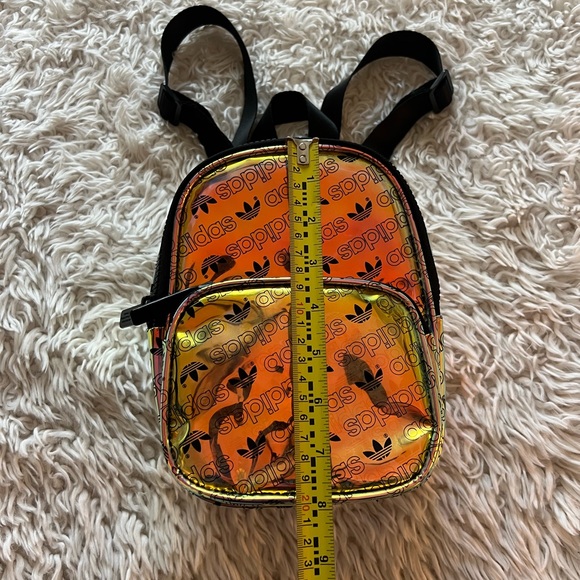Mini Adidas Vibrant Orange Chrome Backpack - Picture 4 of 8
